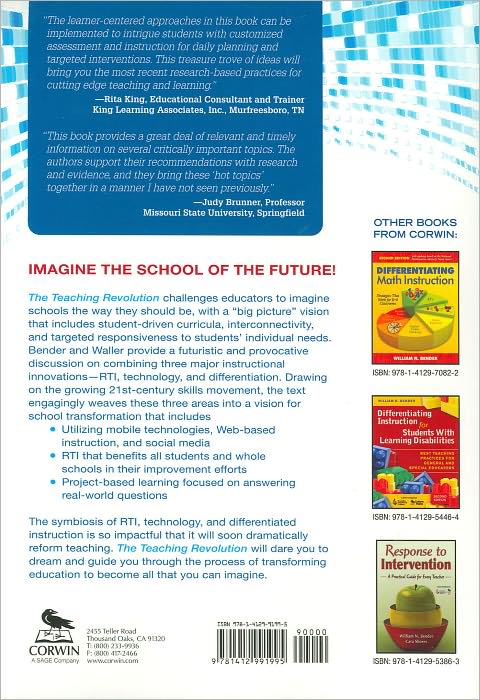 The Teaching Revolution: Rti, Technology, Differentiation Transform Teaching for the 21st Century