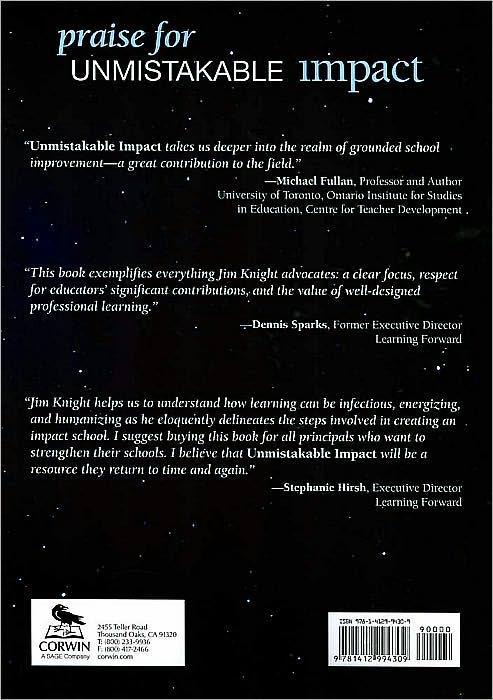 Unmistakable Impact: A Partnership Approach for Dramatically Improving Instruction