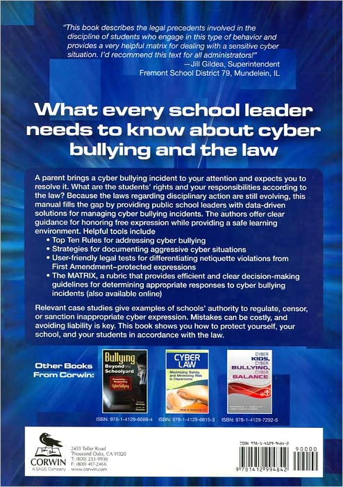 Responding to Cyber Bullying: An Action Tool for School Leaders