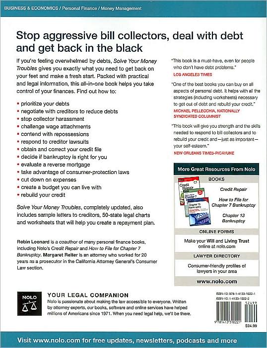 Solve Your Money Troubles: Debt, Credit & Bankruptcy