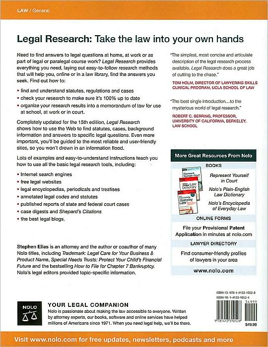 Legal Research: How to Find & Understand the Law