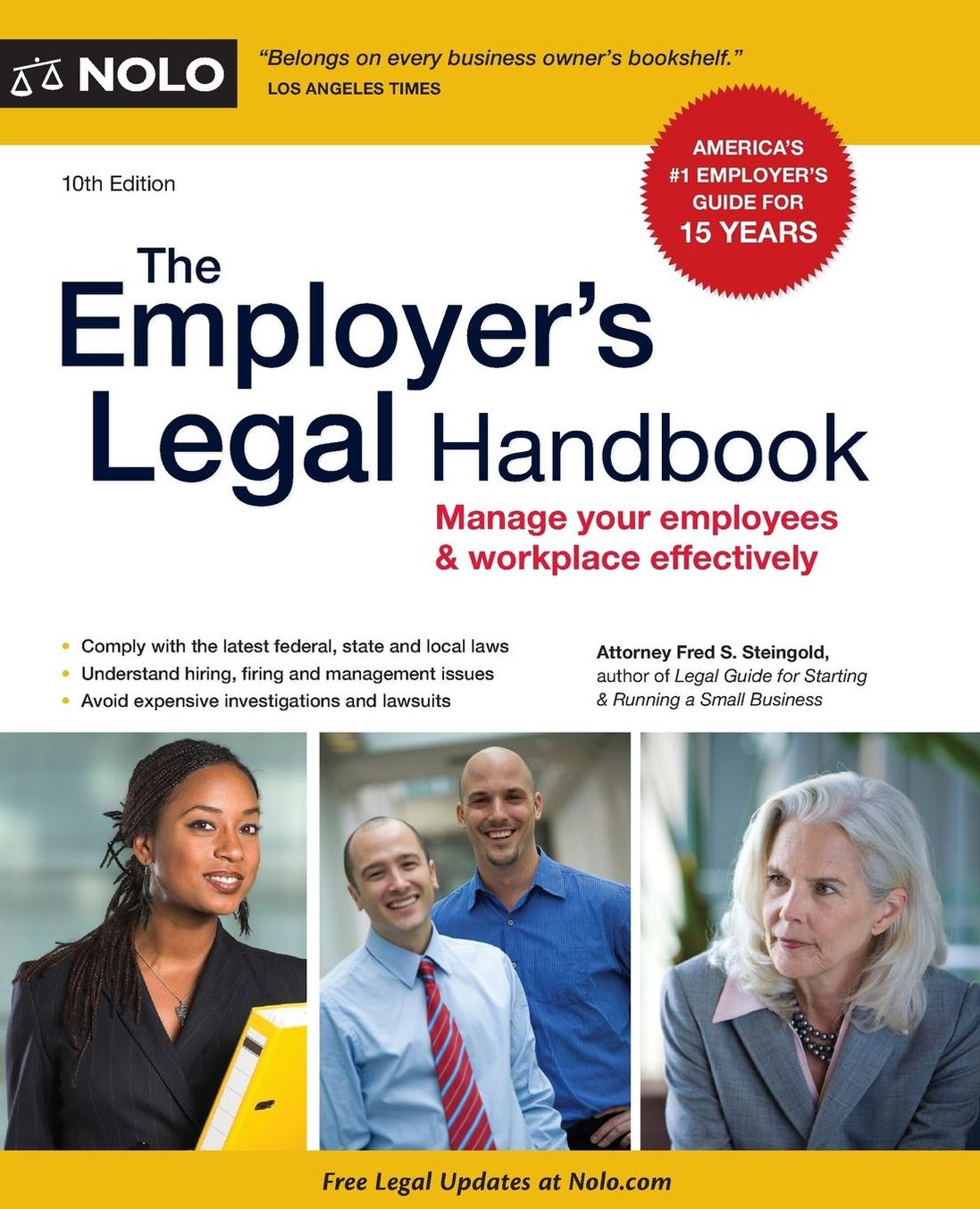 The Employer's Legal Handbook: Manage Your Employees & Workplace Effectively