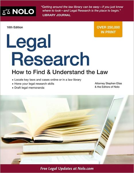 Legal Research: How to Find & Understand the Law