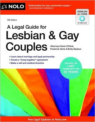 A Legal Guide for Lesbian and Gay Couples