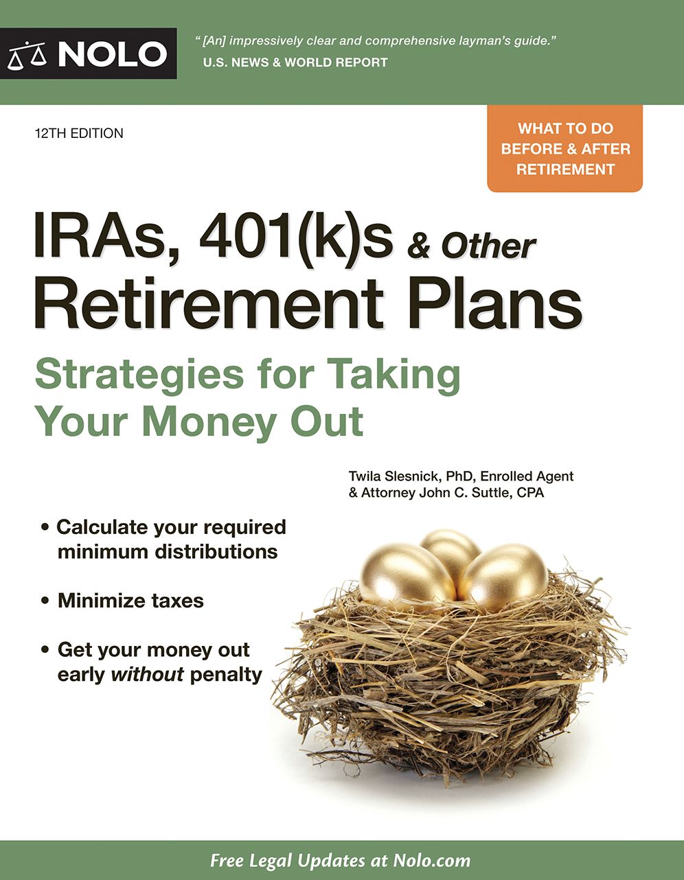 IRAs, 401(k)s & Other Retirement Plans: Strategies for Taking Your Money Out