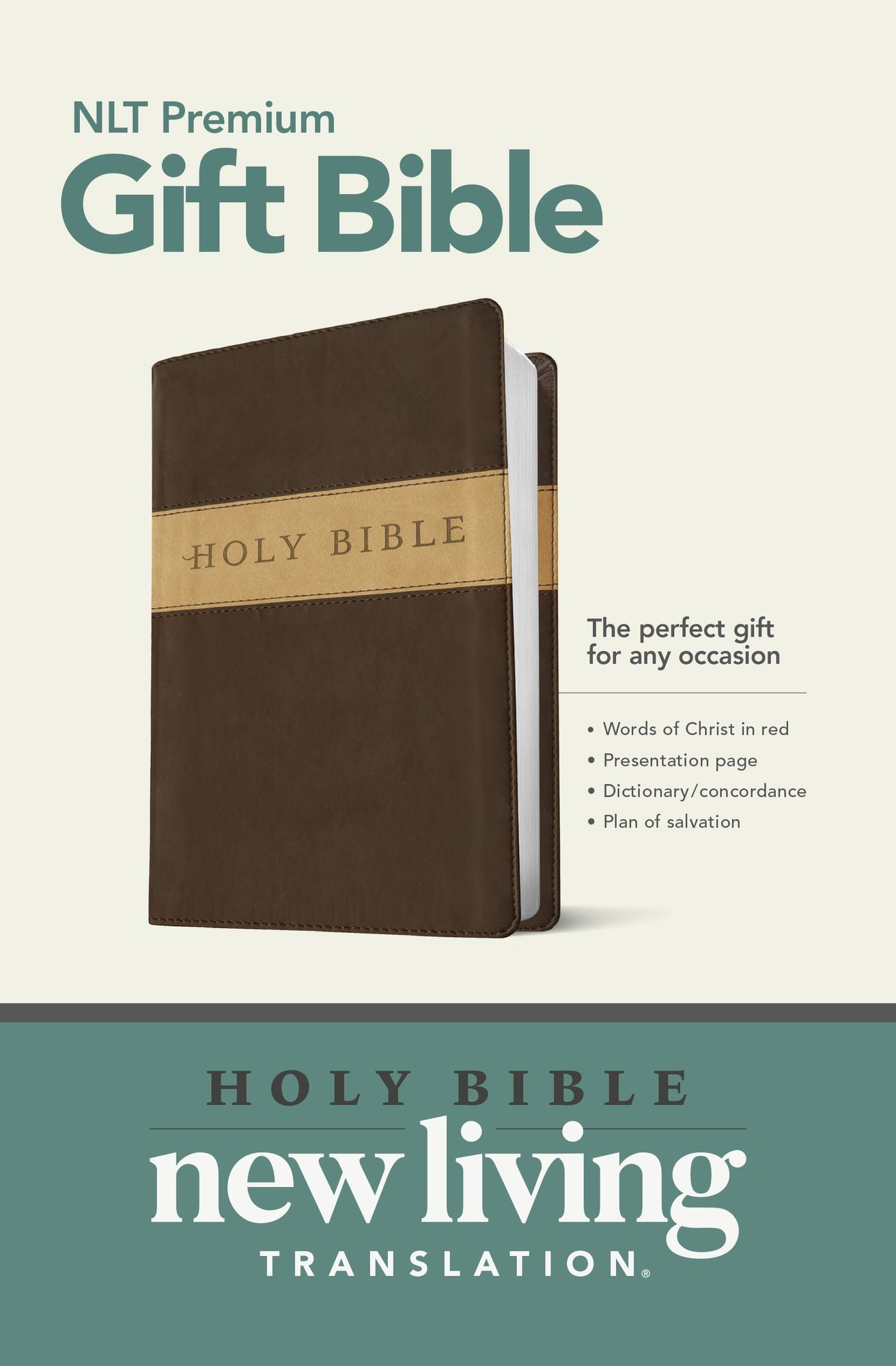 Premium Gift Bible NLT, TuTone