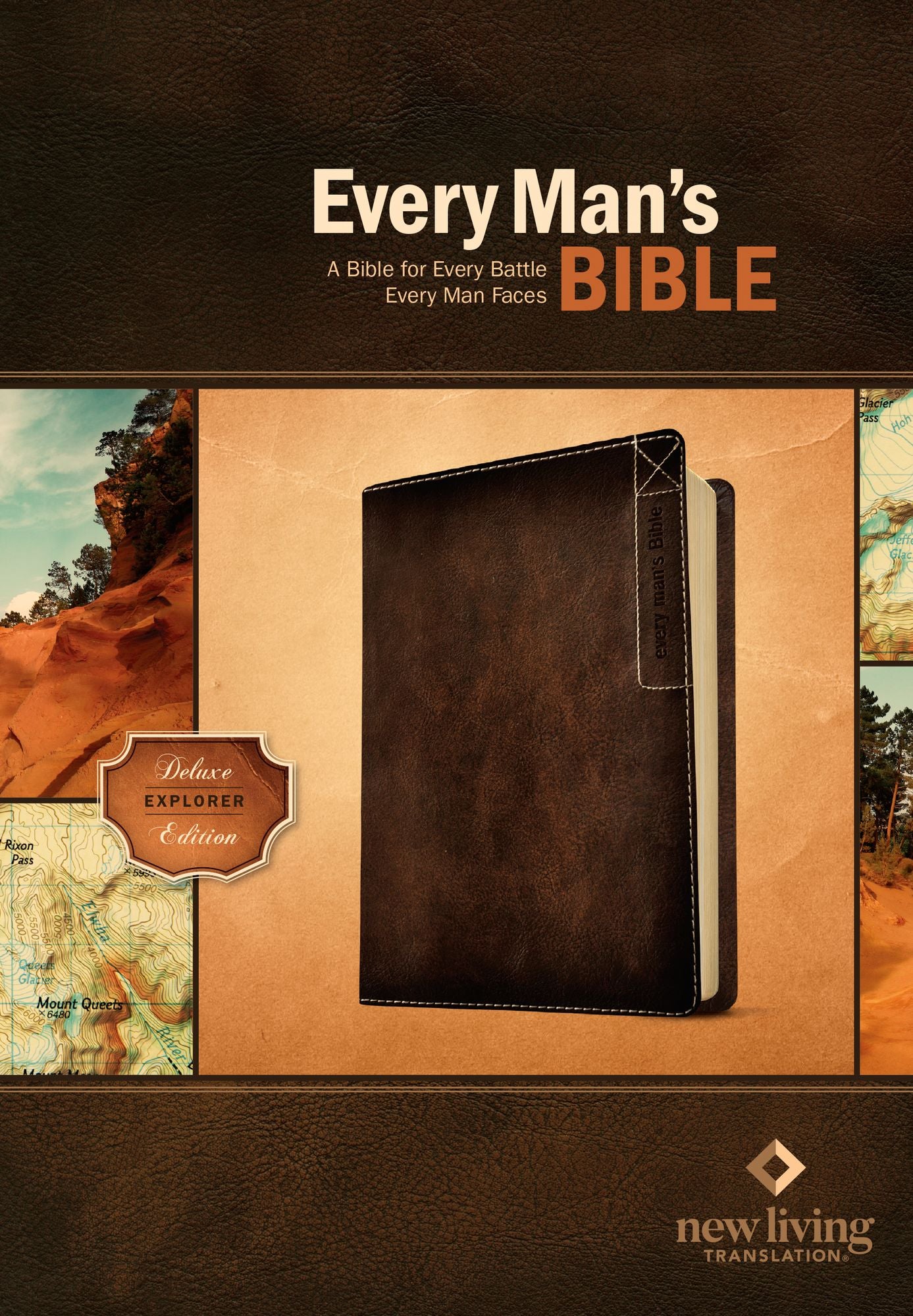 Every Man's Bible : New Living Translation, Deluxe Explorer Edition