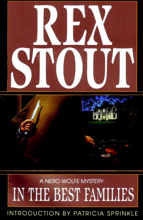In the Best Families (Nero Wolfe Series)