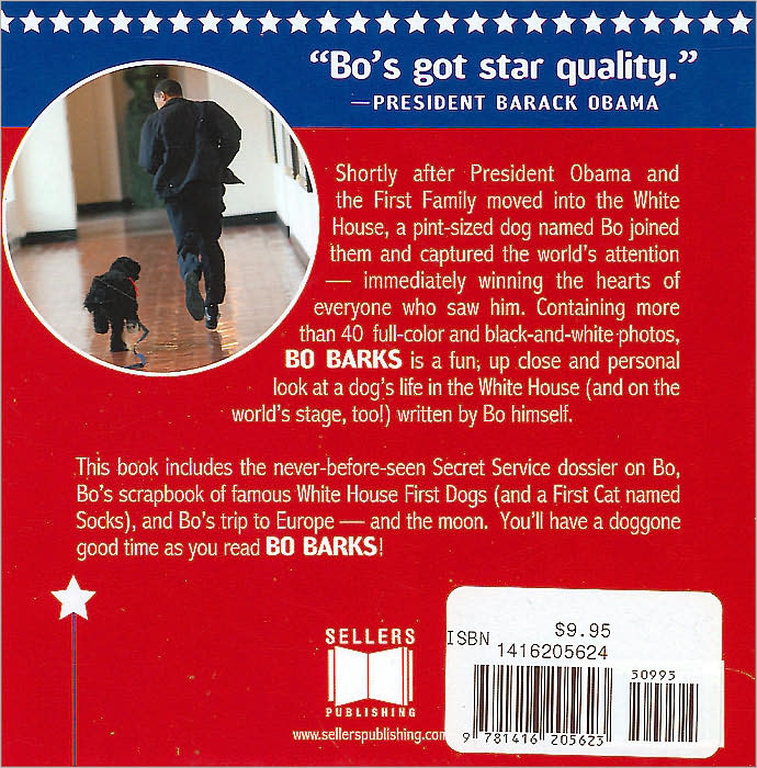 Bo Barks: The First Pooch Tells All
