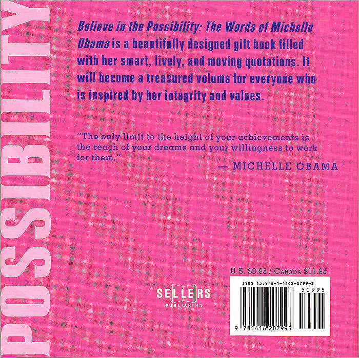 Believe in the Possibility: The Words of Michelle Obama