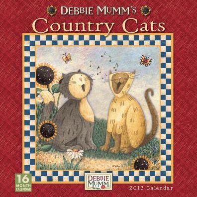 2017 Country Cats Wall Calendar