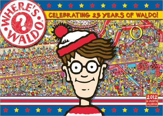 2012 Where's Waldo? Wall Calendar