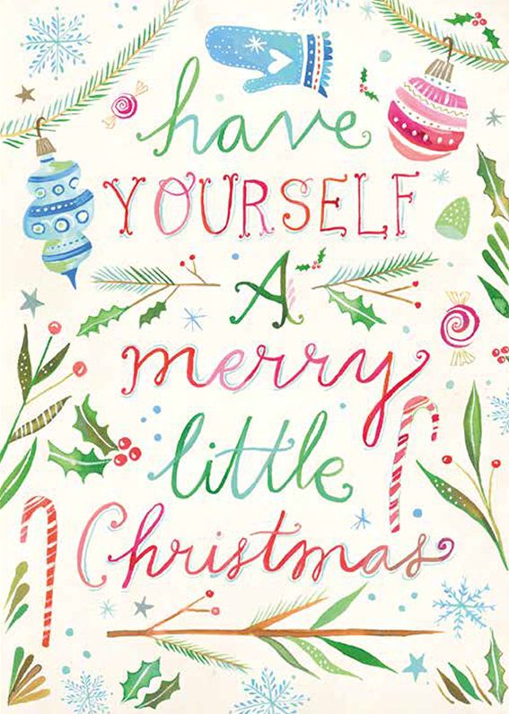 Have Yourself A Merry Little Christmas Boxed Card
