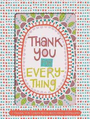 Leaf Frame Thank You Cards
