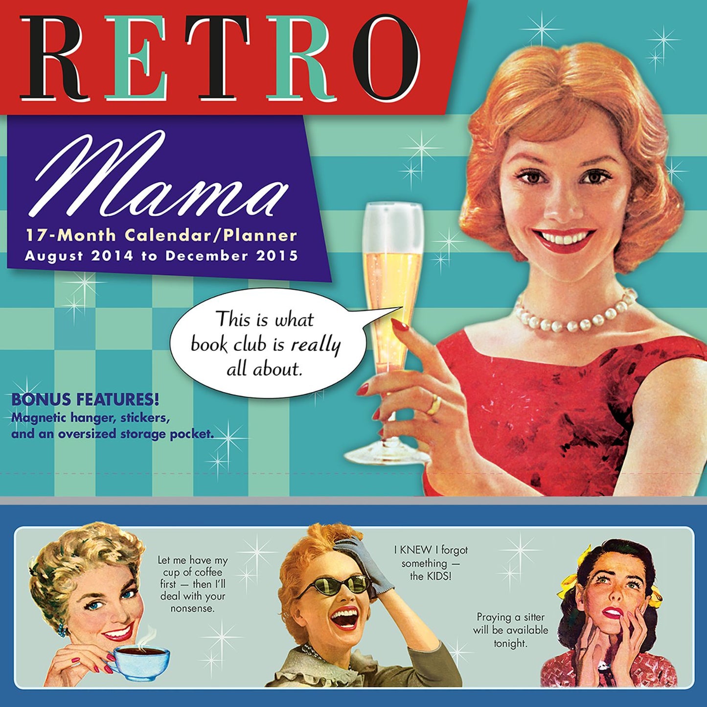 2015 Retro Mama Wall Planner Calendar
