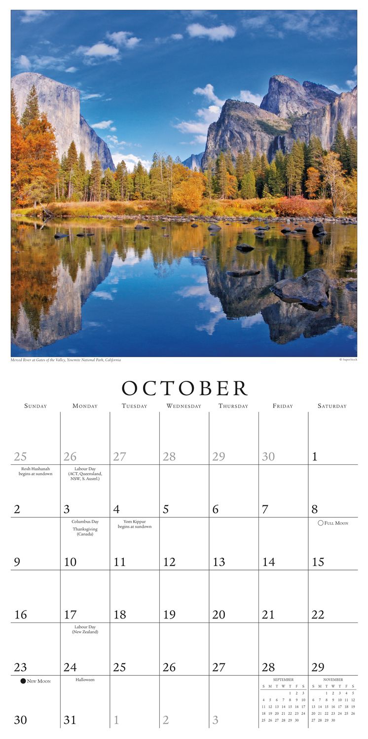 2016 American Landscapes Wall Calendar