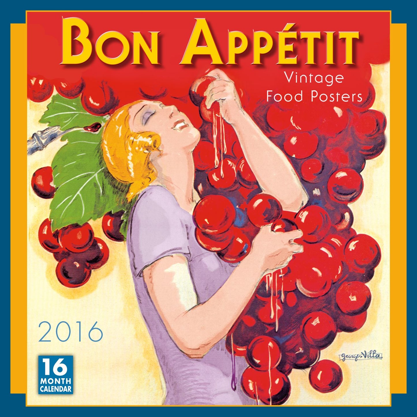 2016 Bon Appetit Wall Calendar