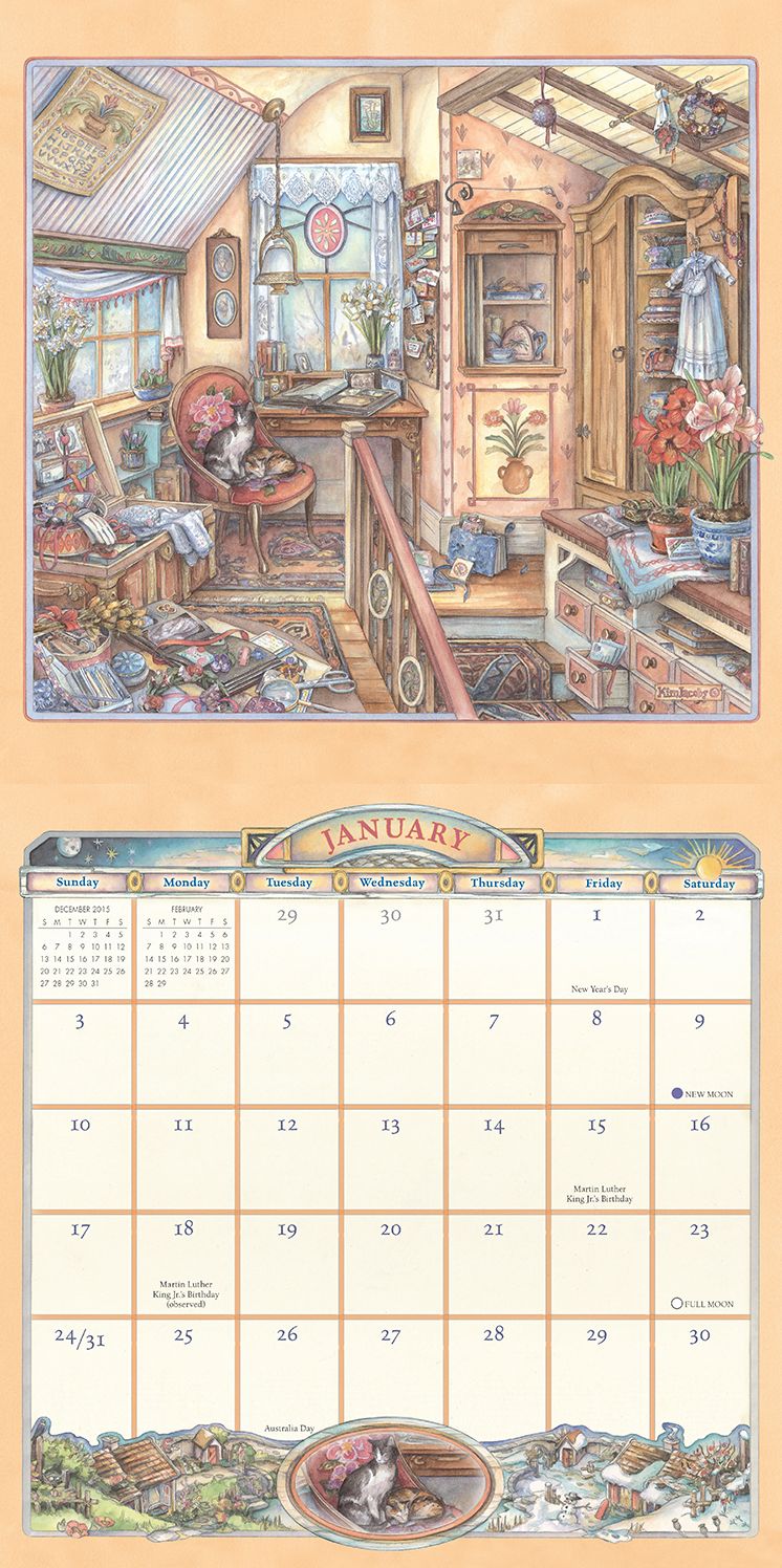 2016 Cobblestone Way, The Kim Jacobs Wall Calendar