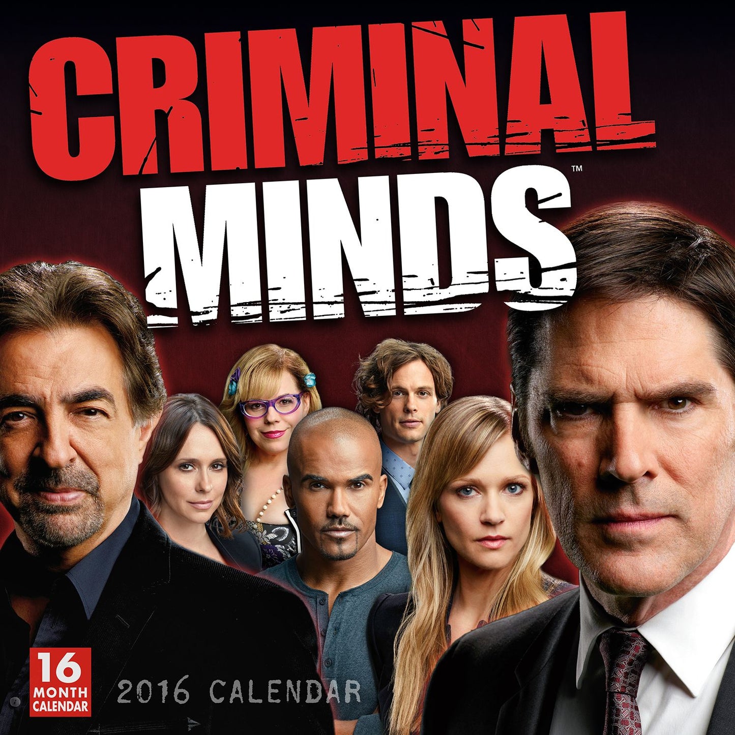 2016 Criminal Minds Wall Calendar