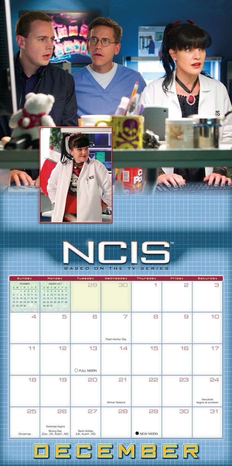 2016 NCIS Wall Calendar