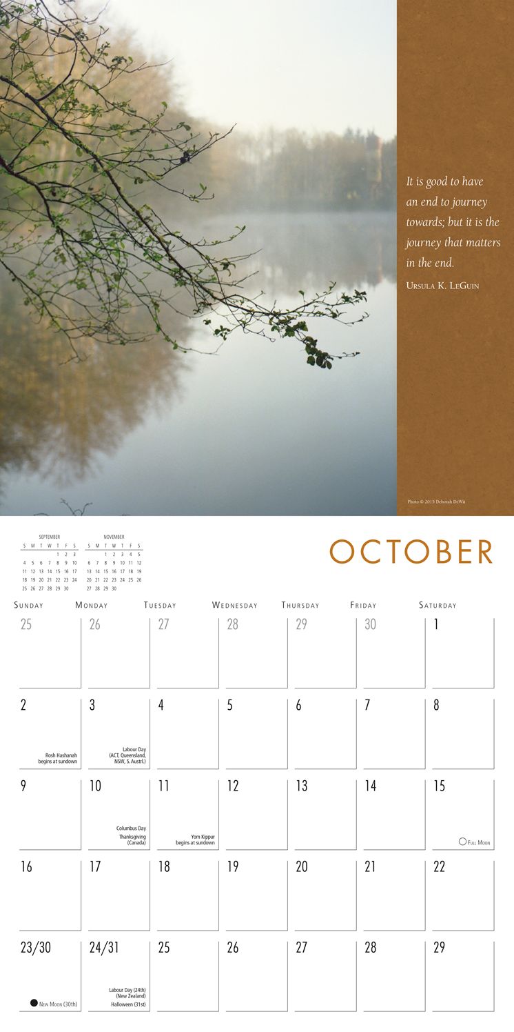 2016 Simplicity Wall Calendar