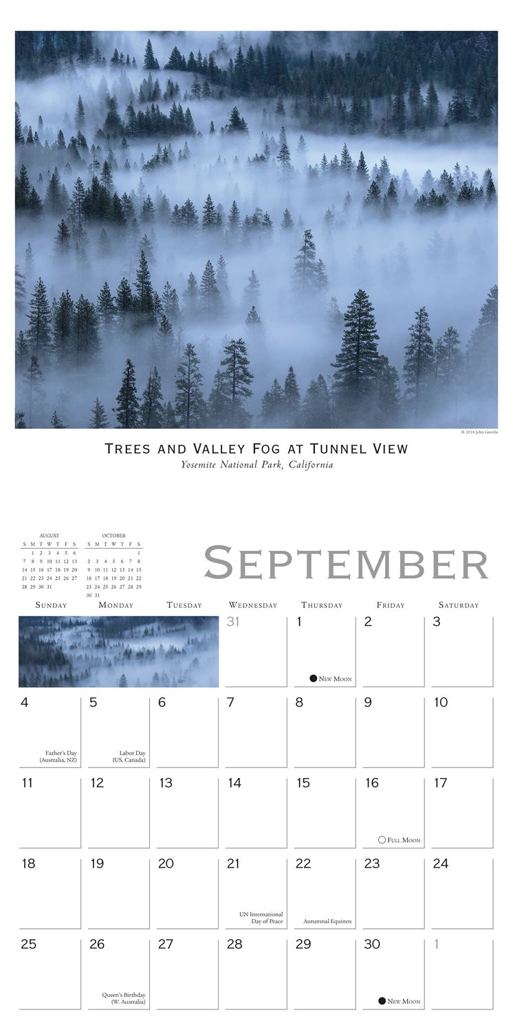 2016 Spirit of Place Wall Calendar