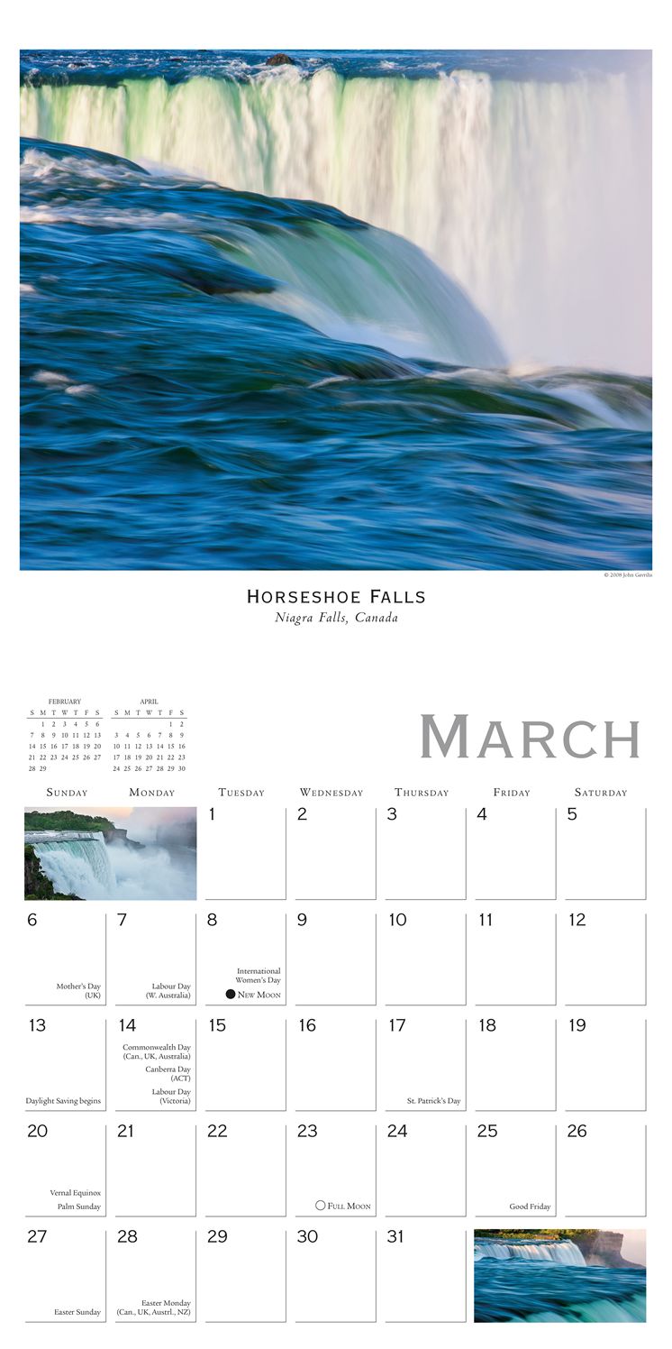 2016 Spirit of Place Wall Calendar
