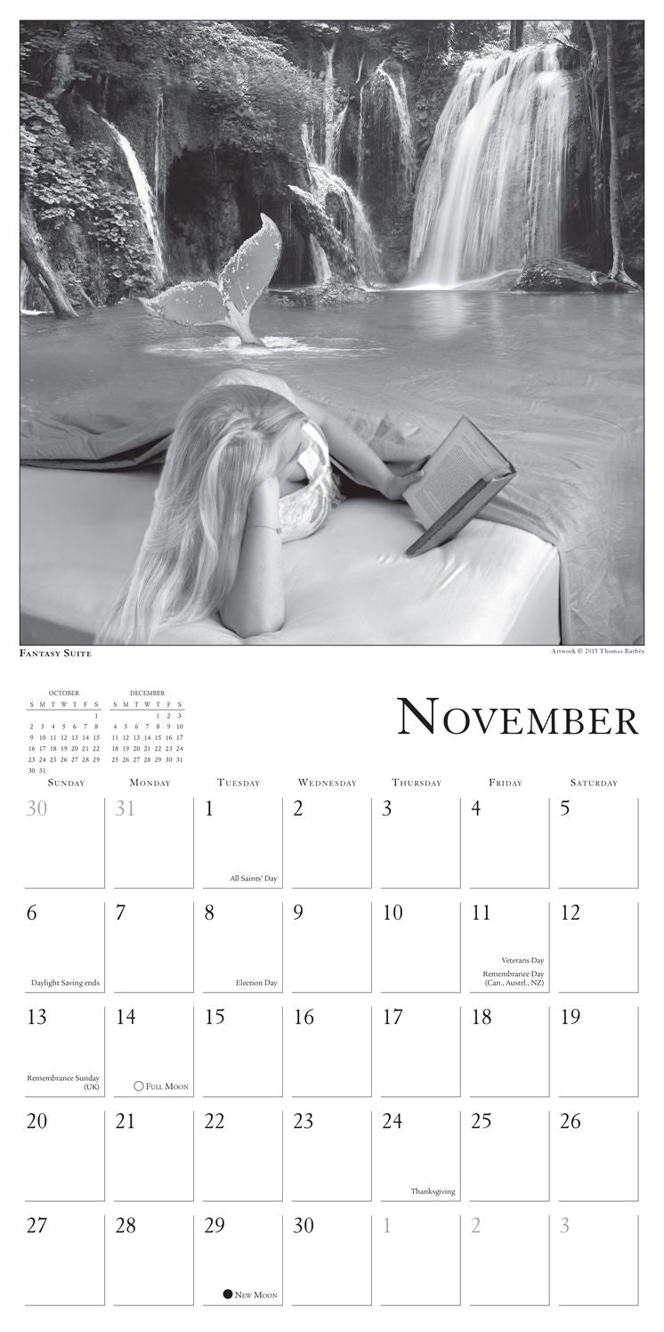 2016 Thomas Barby: A Collection of Photomontages Wall Calendar