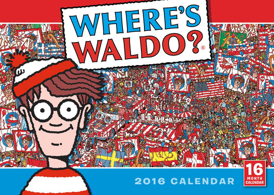 2016 Where's Waldo? Wall Calendar