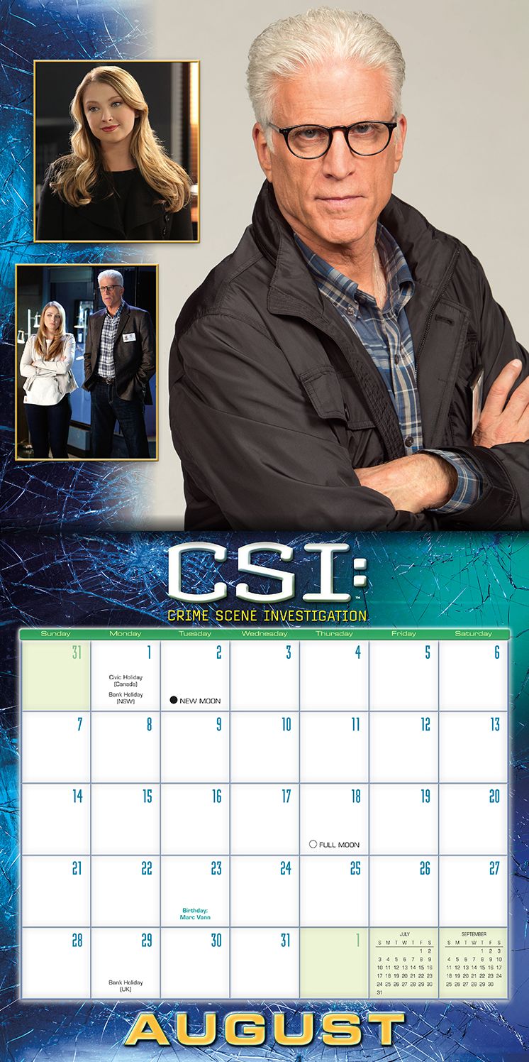2016 CSI Wall Calendar
