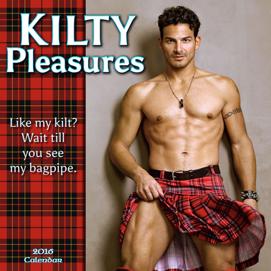 2016 Kilty Pleasures Wall Calendar