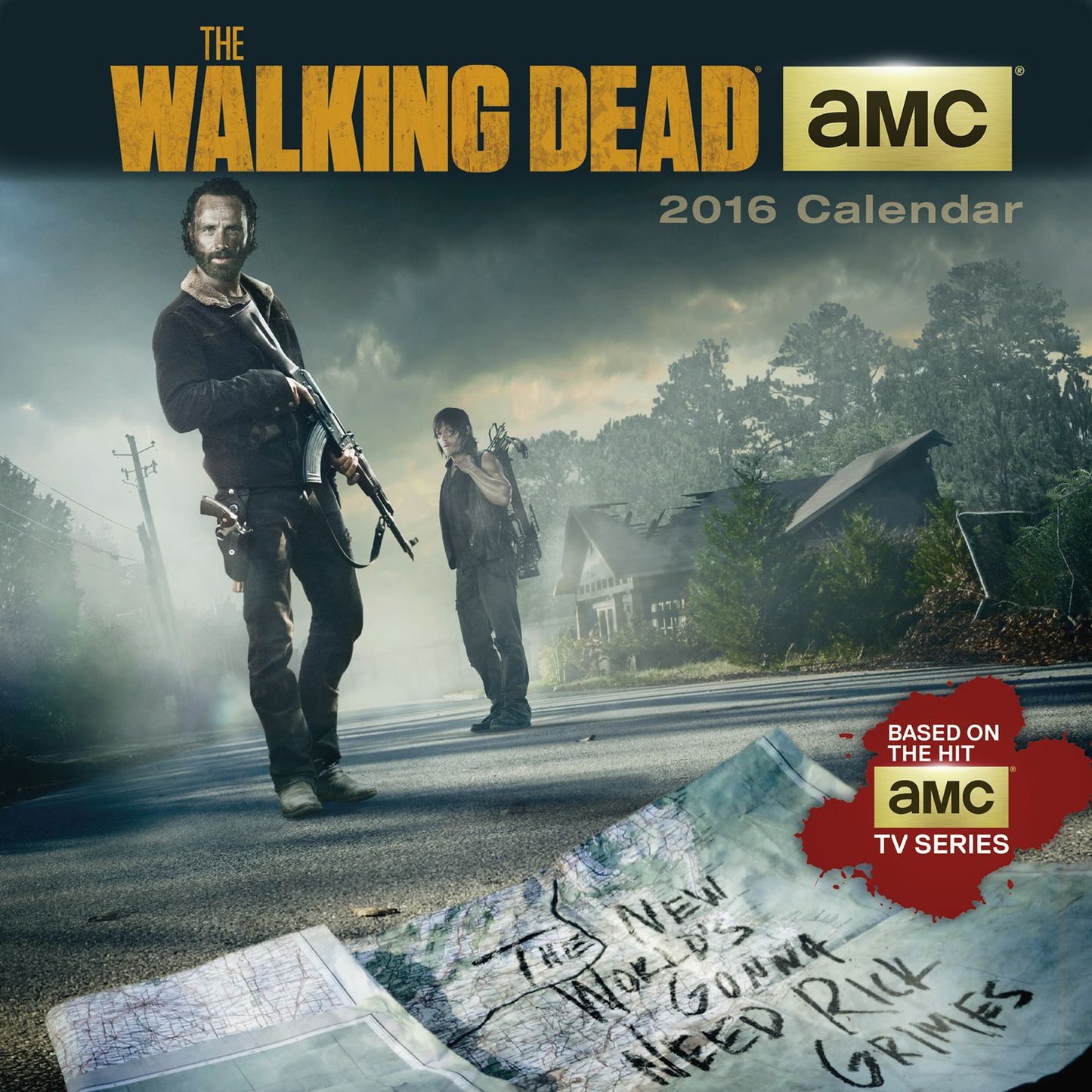 2016 Walking Dead, The Mini Wall Calendar