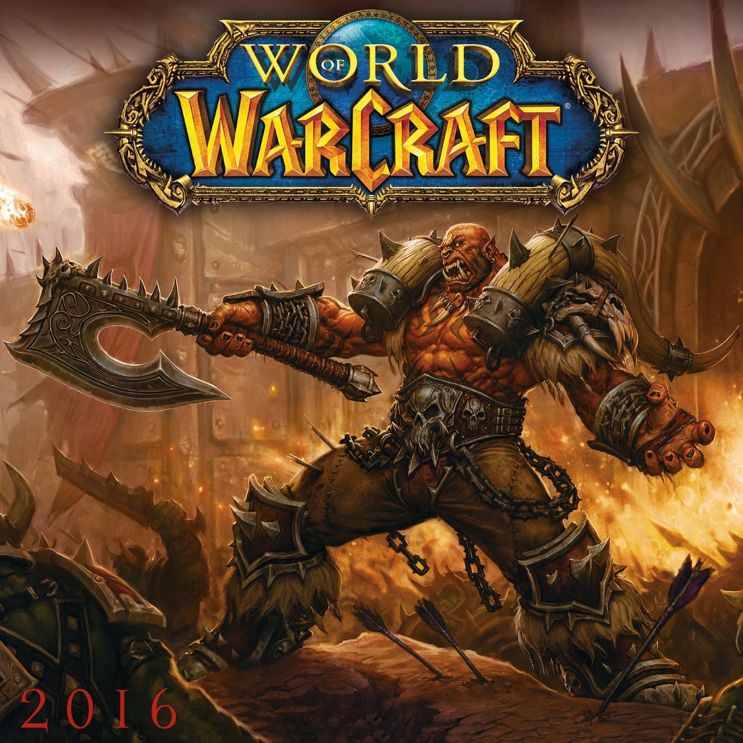 2016 World of Warcraft Mini Wall Calendar