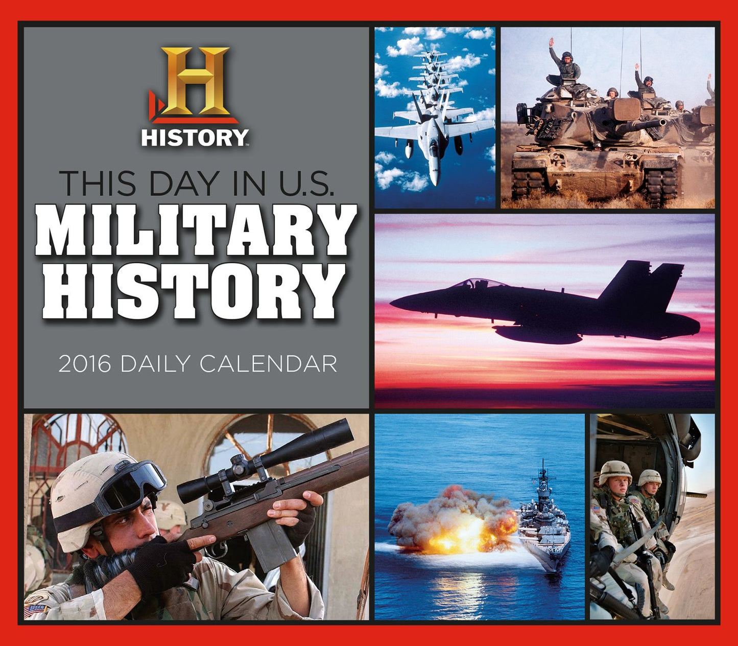 2016 This Day in U.S. Military History Box Daily Calendar