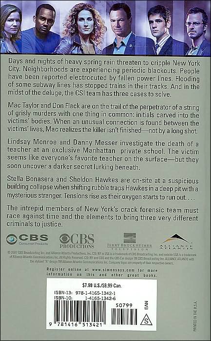 Deluge (CSI: NY Series #3)