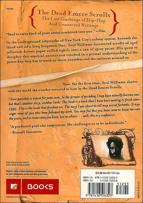 The Dead Emcee Scrolls: The Lost Teachings of Hip-Hop