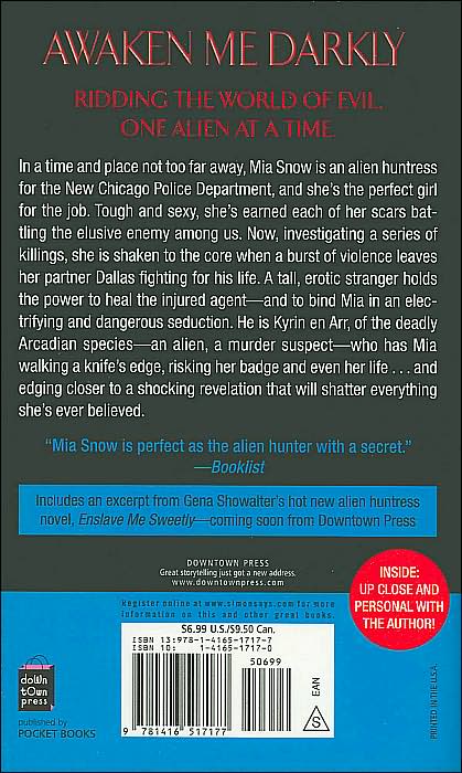 Awaken Me Darkly (Alien Huntress Series #1)