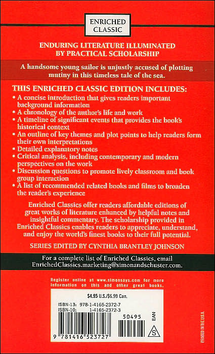 Billy Budd, Sailor (Enriched Classics Series)