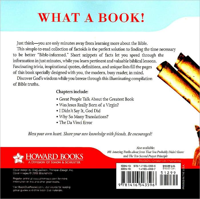 The Bible Bathroom Book: Information for Those Who Have Only Minutes to Read