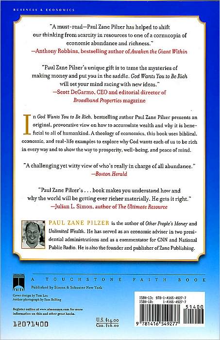 God Wants You to Be Rich: How and Why Everyone Can Enjoy Material and Spiritual Wealth in Our Abundant World