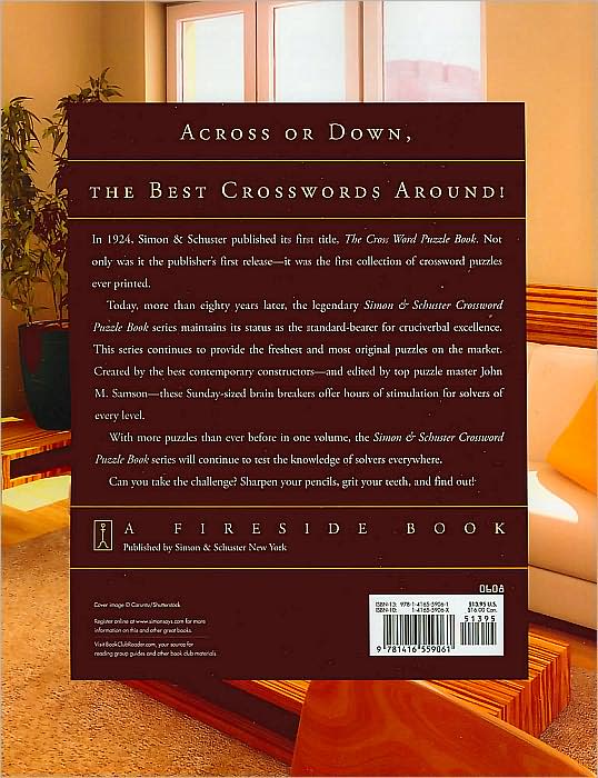 Simon and Schuster Mega Crossword Puzzle