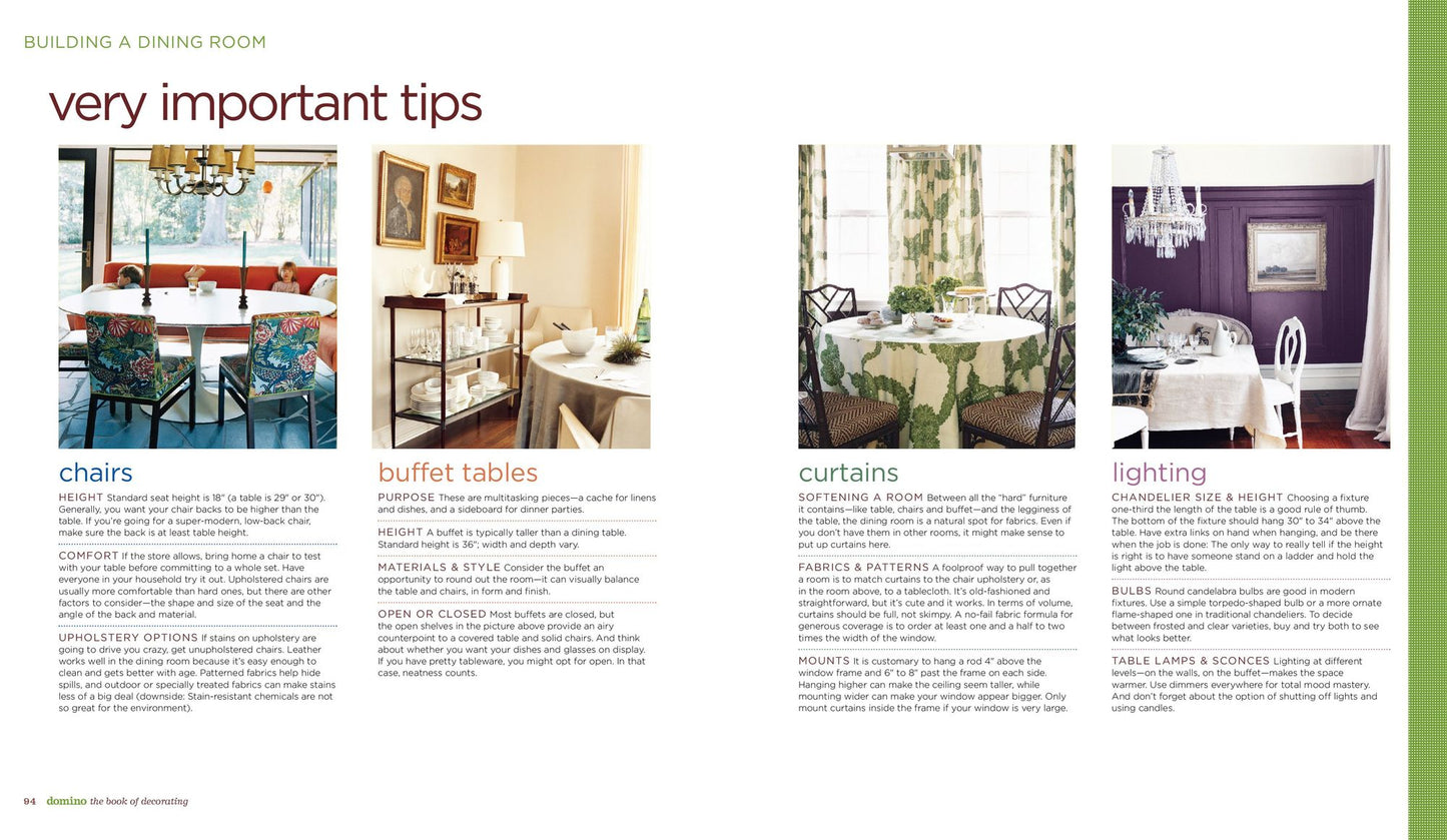 Domino: The Book of Decorating: A Room-by-Room Guide to Creating a Home That Makes You Happy