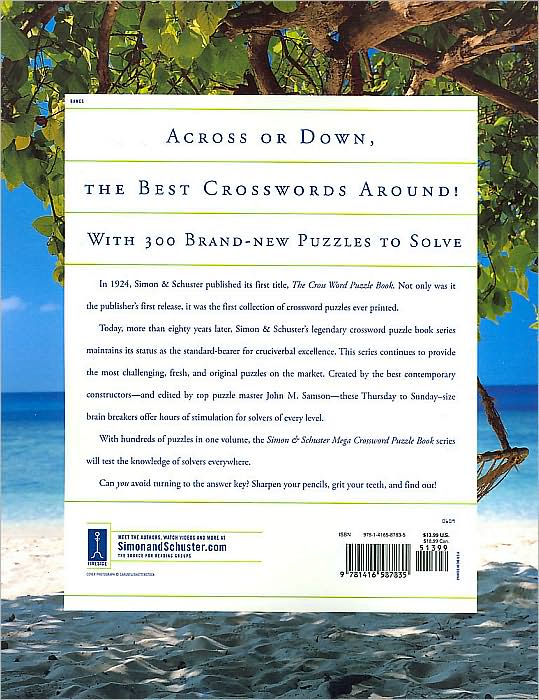 Simon & Schuster Mega Crossword Puzzle Book #5