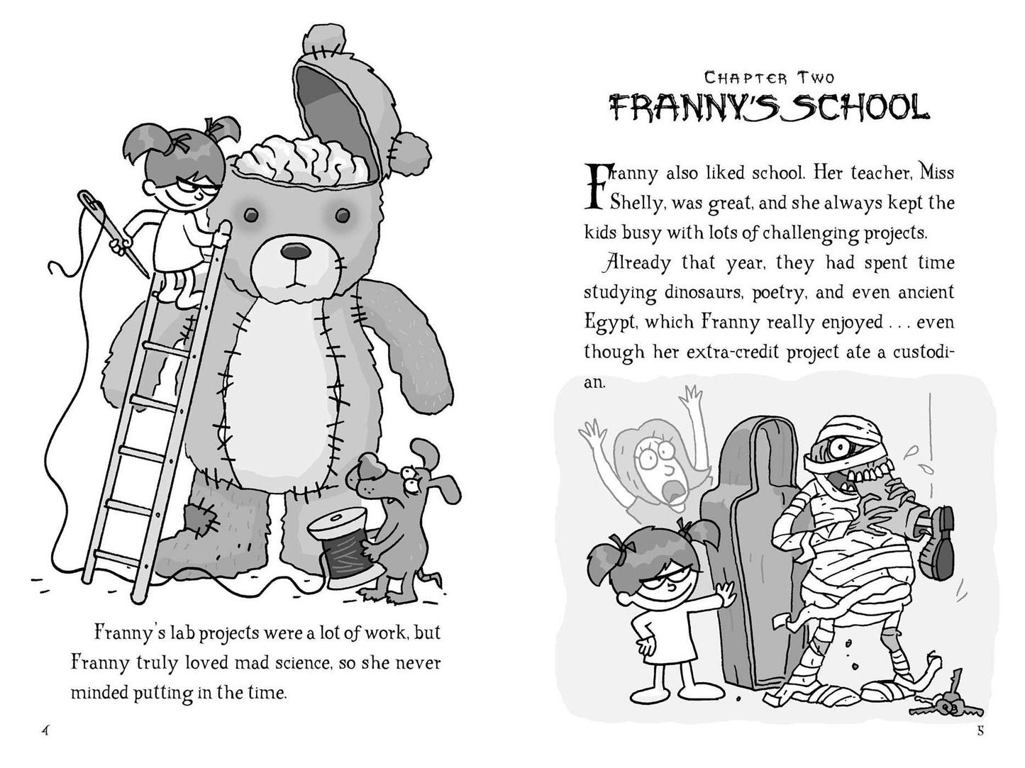 Fran with Four Brains (Franny K. Stein, Mad Scientist Series #6)