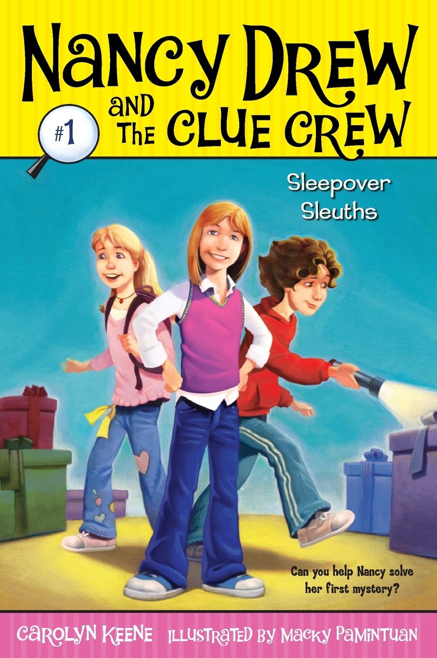 Sleepover Sleuths (Nancy Drew and the Clue Crew Series #1)