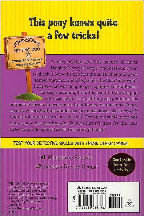 Pony Problems (Nancy Drew and the Clue Crew Series #3)