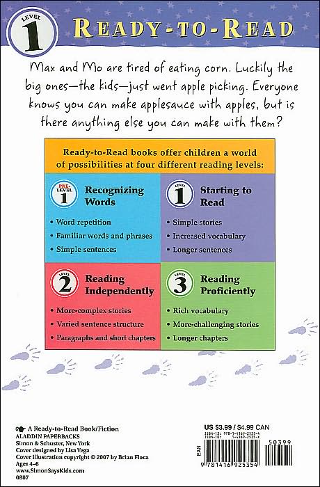 Max and Mo Go Apple Picking (Ready-to-Read Series: Level 1)