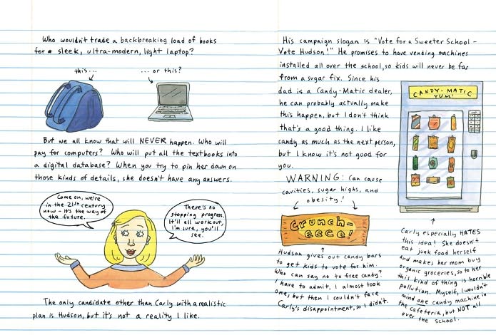 Vote 4 Amelia (Amelia's Notebooks Series)