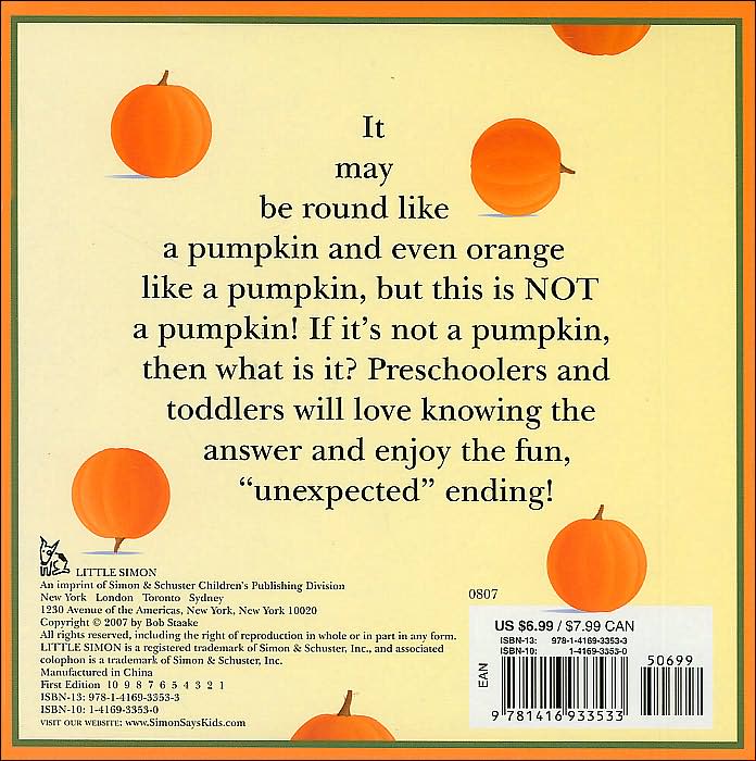 This Is Not a Pumpkin