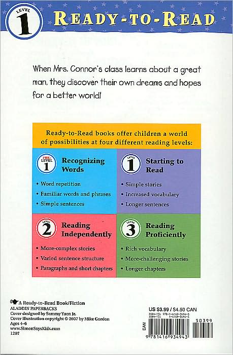 Martin Luther King Jr. Day (Robin Hill School Ready-to-Read Series)